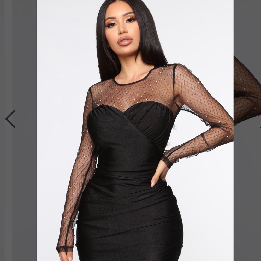 Call Me Classic Mini Black Dress